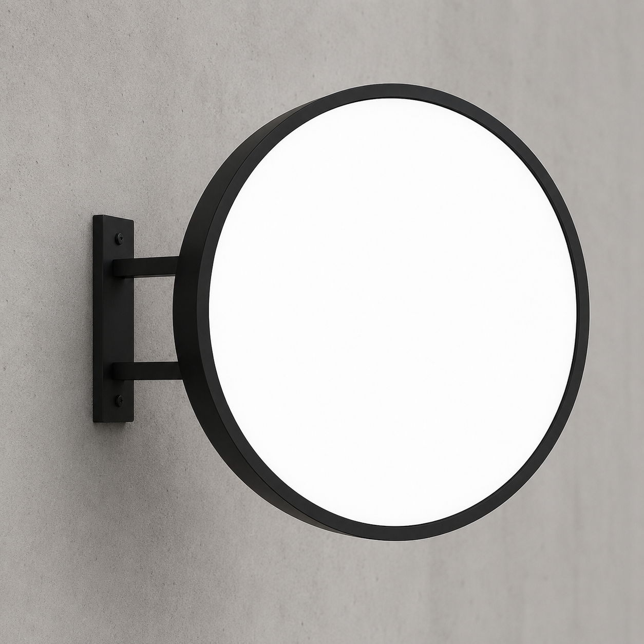 70cm Single Sided Circle Lightbox
