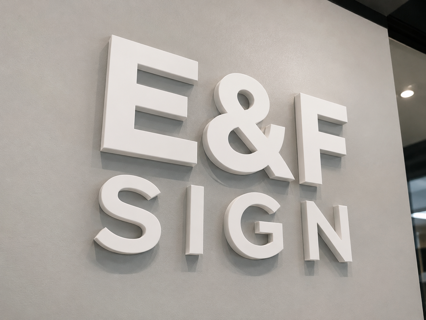 PVC Letters & Signs