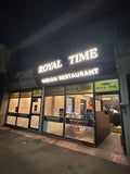 Front-Lit Stainless Steel Letters