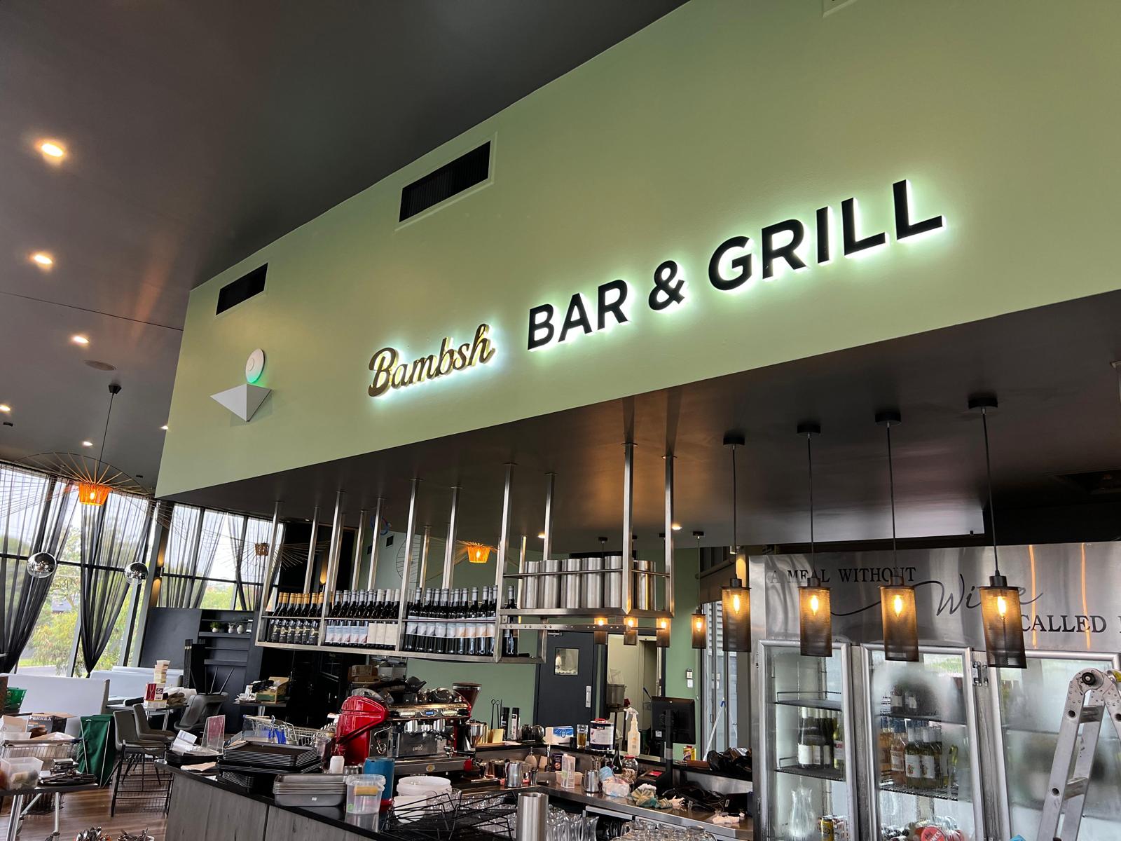 Backlit Stainless Steel Letters  |  Rear-Lit Stainless Steel Letters | Halo Lit Letter Signs